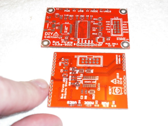 Bus Pirate Shield for Arduino Build - Raw Board